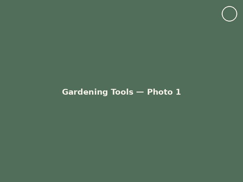 Gardening Tools photo