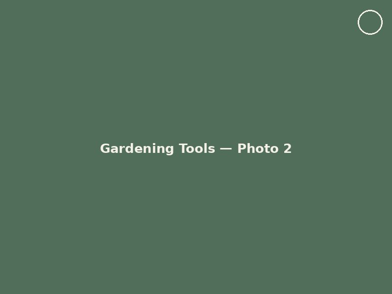 Gardening Tools photo