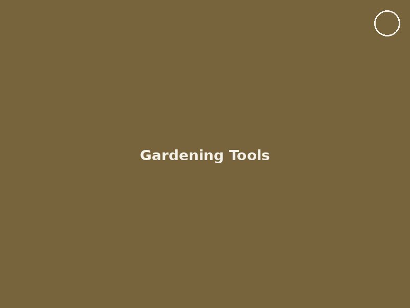 Gardening Tools available at Sree Kalyan Nursery, Kolkata